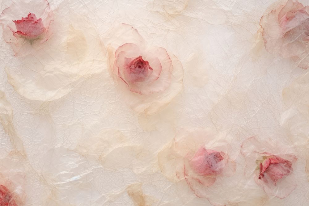 Beige mulberry paper petal rose backgrounds.