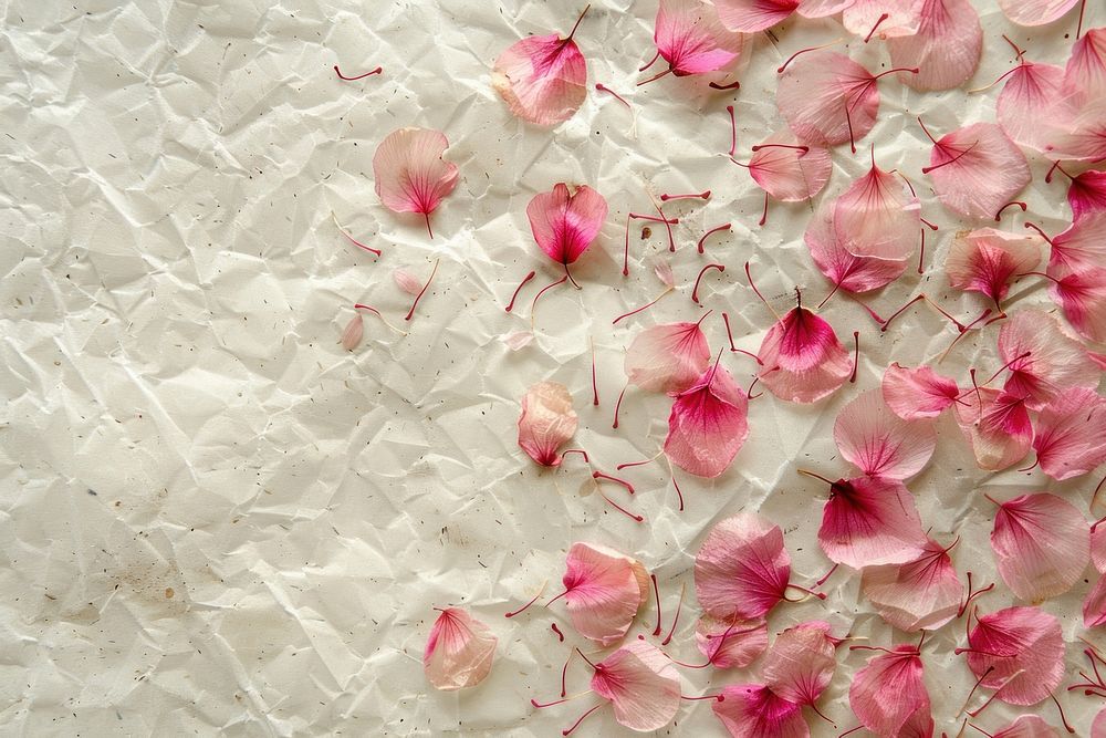Mulberry paper petal backgrounds flower.