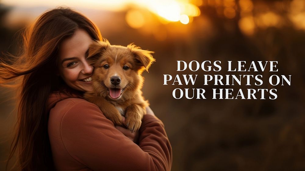 Pet  quote blog banner template