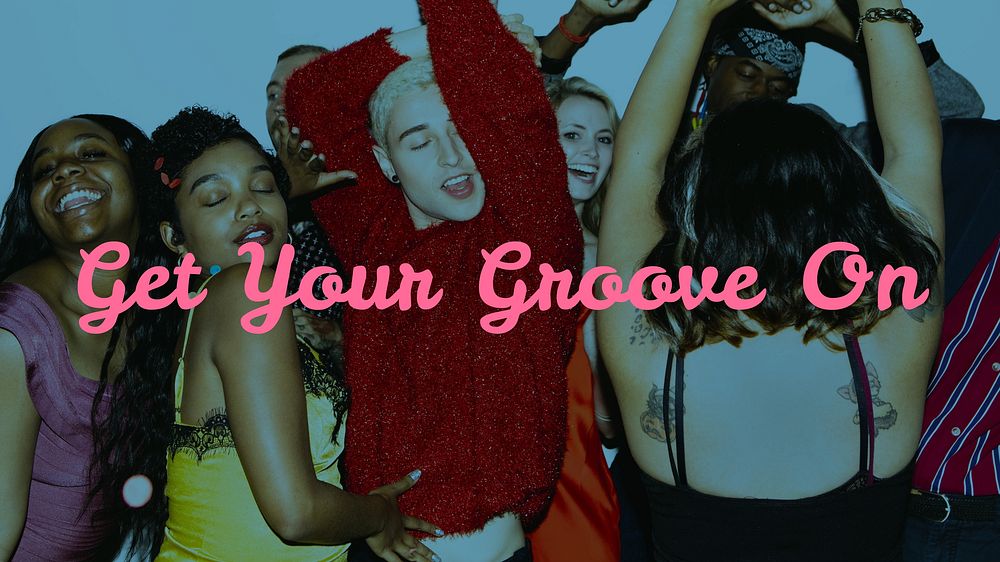Dance & groove quote blog banner template