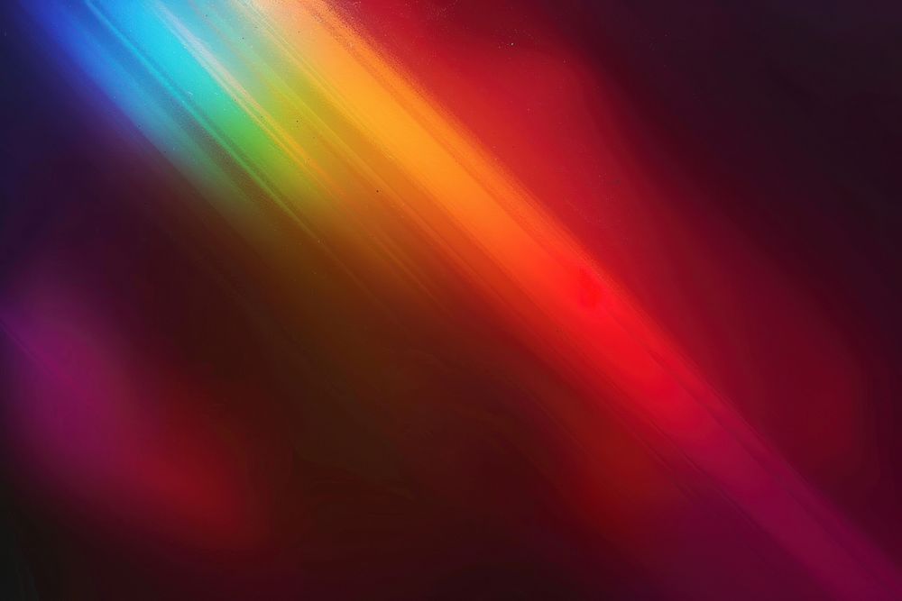 Blurred gradient illustration rainbow outdoors lighting graphics.