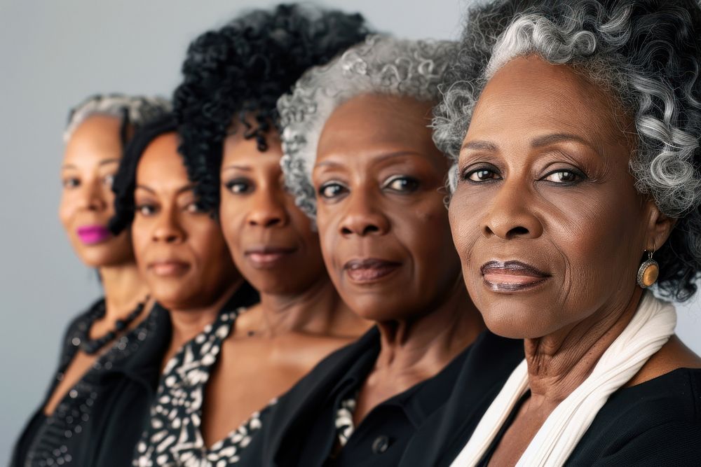 Group black women photo photography portrait.