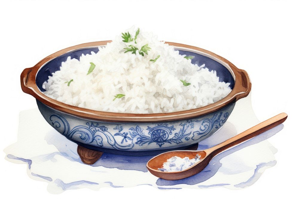 Rice rice cutlery produce.