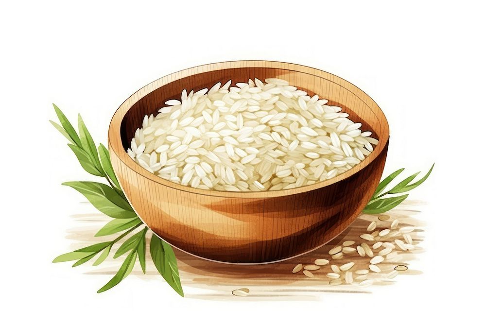 Rice rice produce jacuzzi.