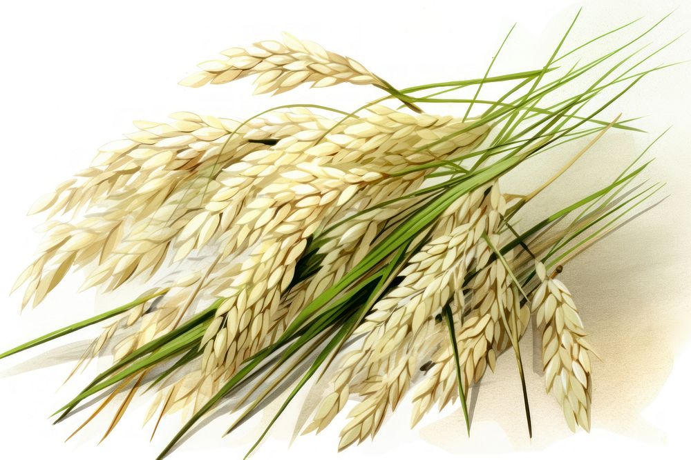 Rice produce grain wheat.