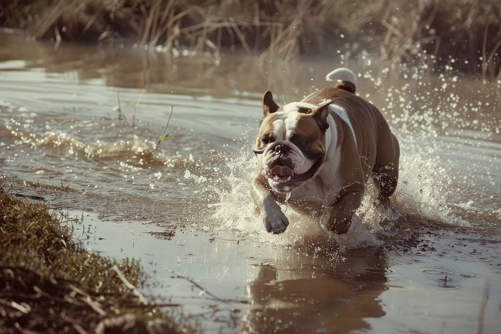 Bulldog bulldog water pitbull.