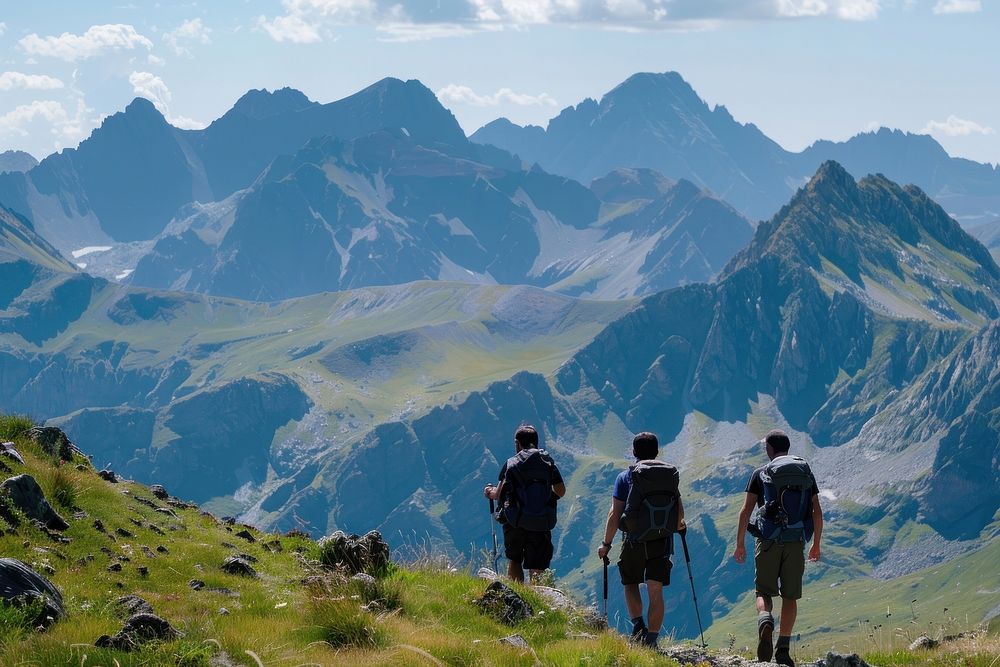 Hiking nature backpacking accessories.