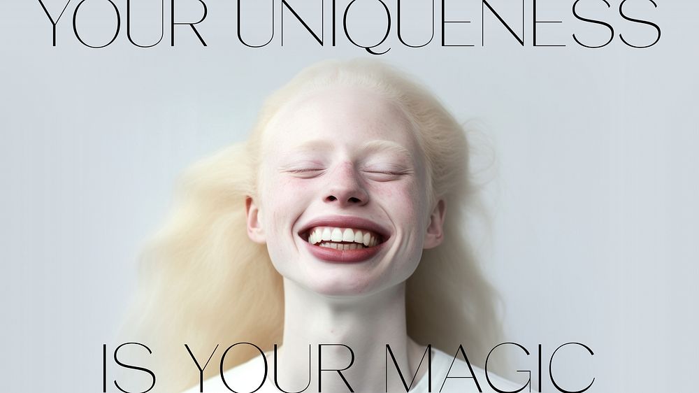 Your uniqueness is magic blog banner 