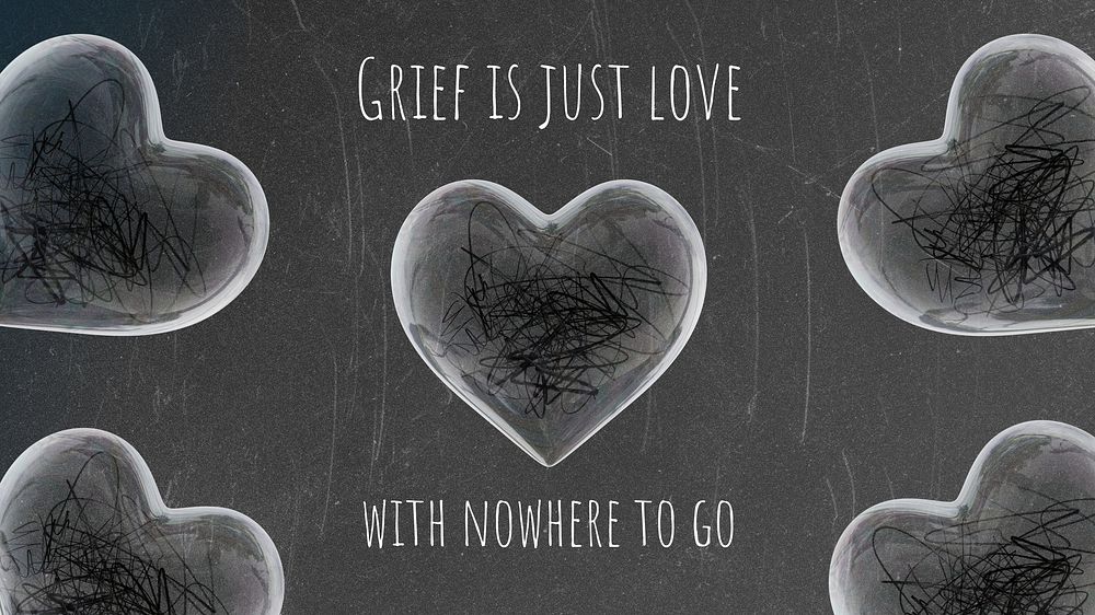Grief quote  blog banner 