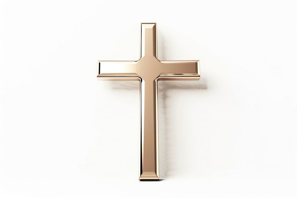Christian cross crucifix symbol.