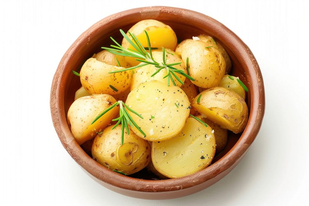 Smahed potatoes vegetable produce plant.