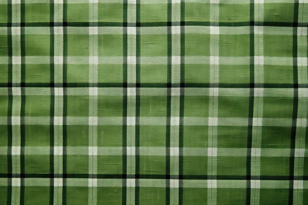 Green checkered linen architecture tablecloth building.