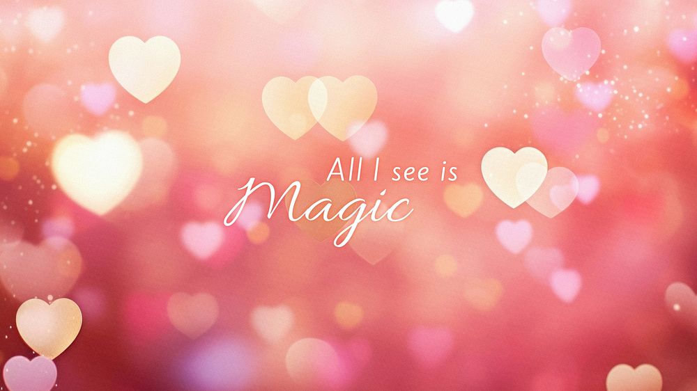 All I see is magic quote blog banner template
