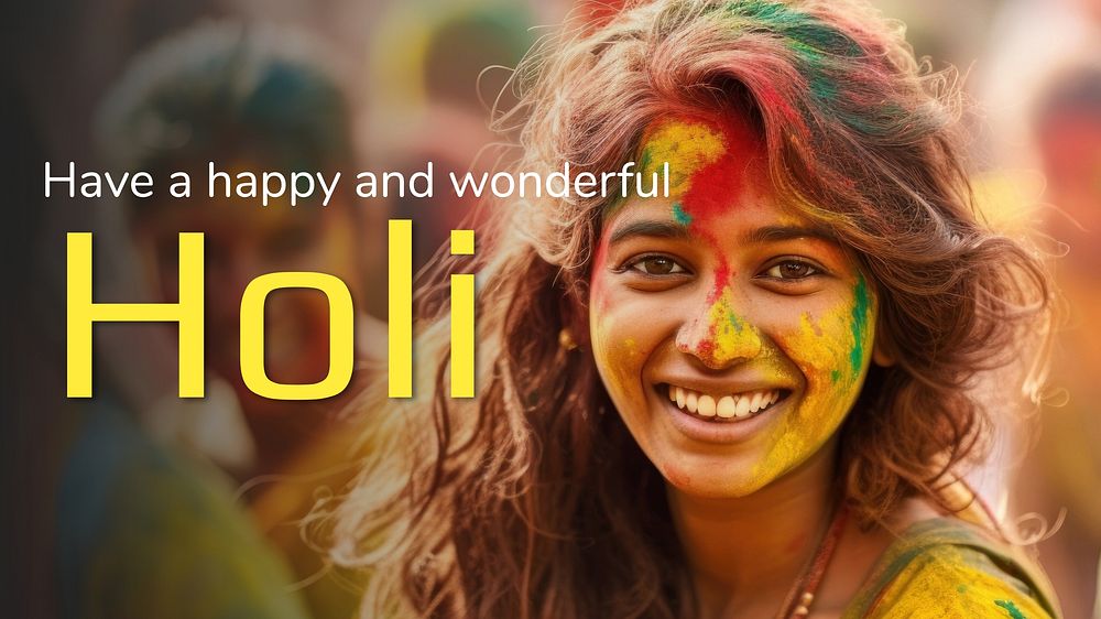 Happy Holi blog banner 