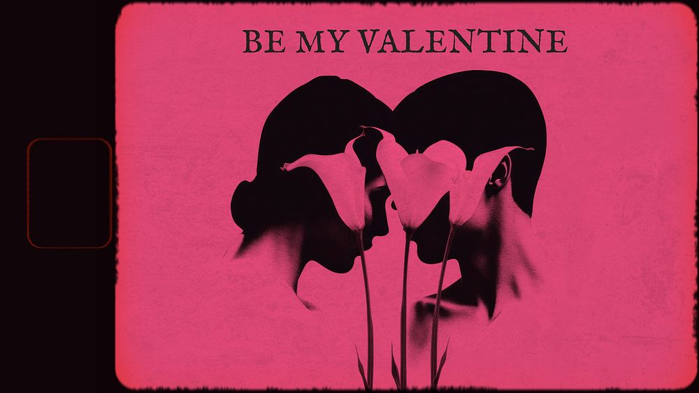 Be my Valentine blog banner 