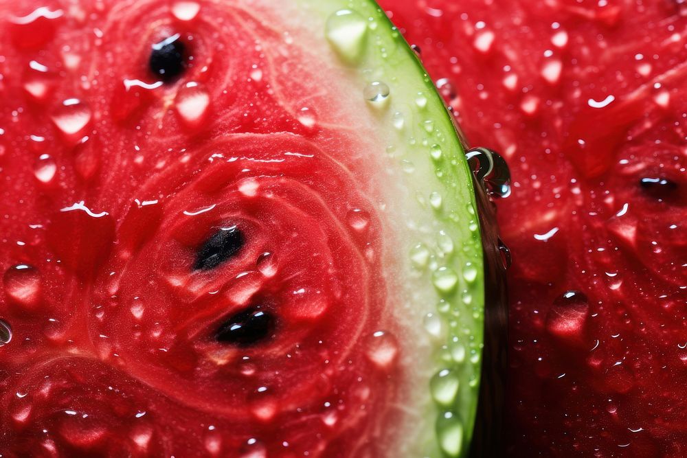 Watermelon fruit plant food.