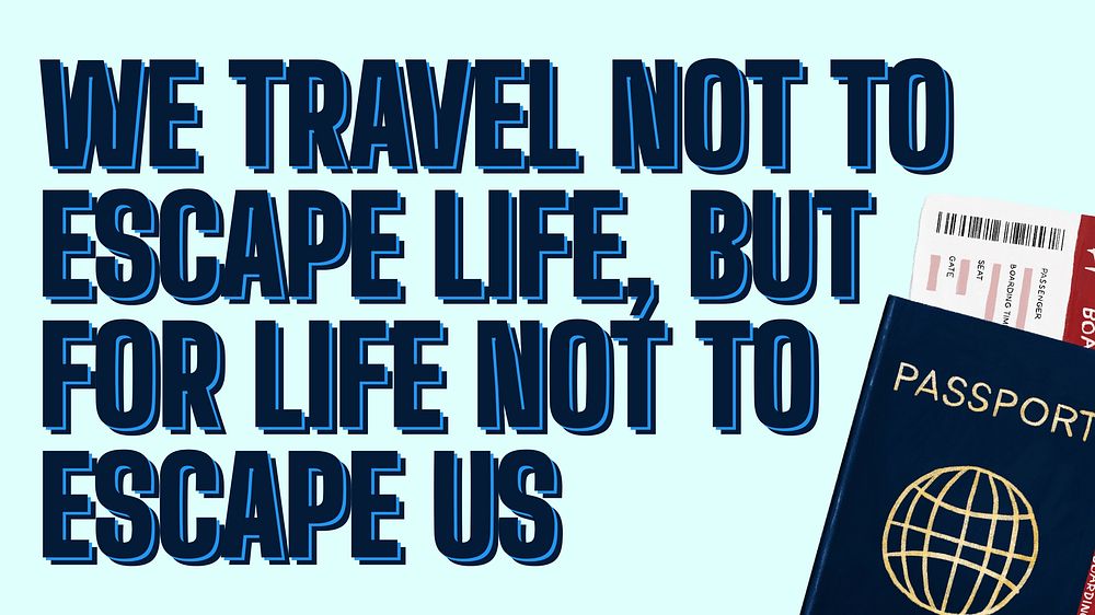 Travel quote blog banner 