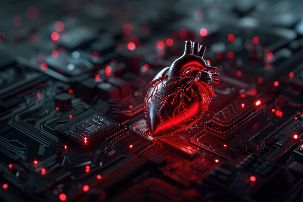 Ai heart electronics ammunition weaponry.