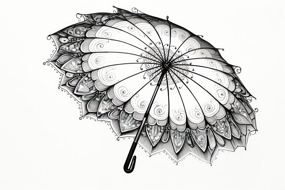 Parasol illustrated accessories accessory.