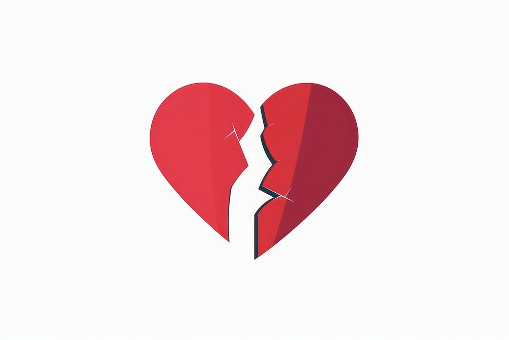 Broken heart dynamite weaponry logo.