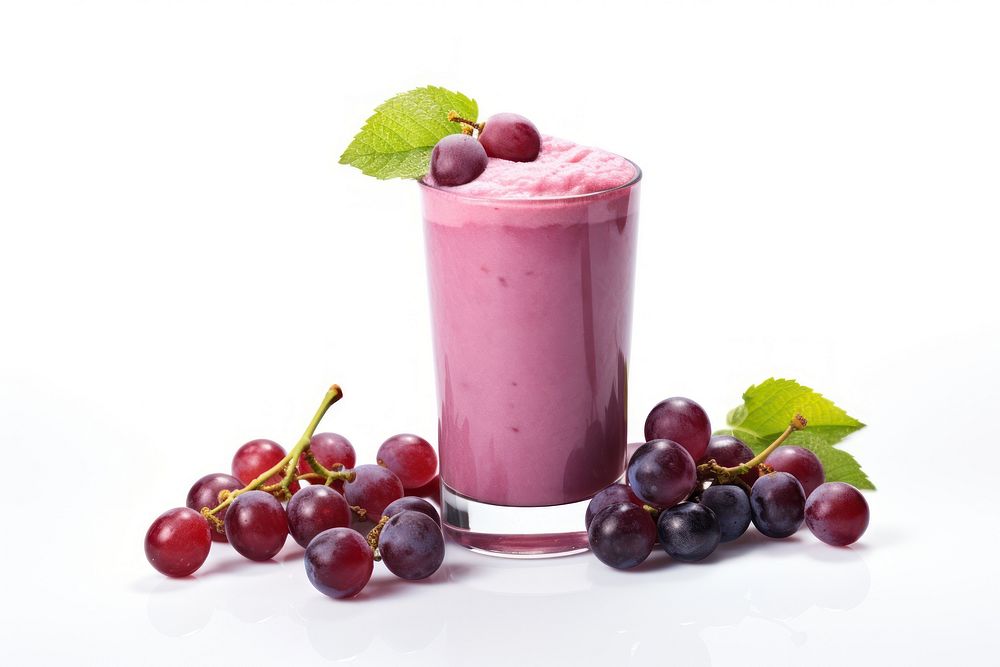 Grape smoothie grapes beverage produce.