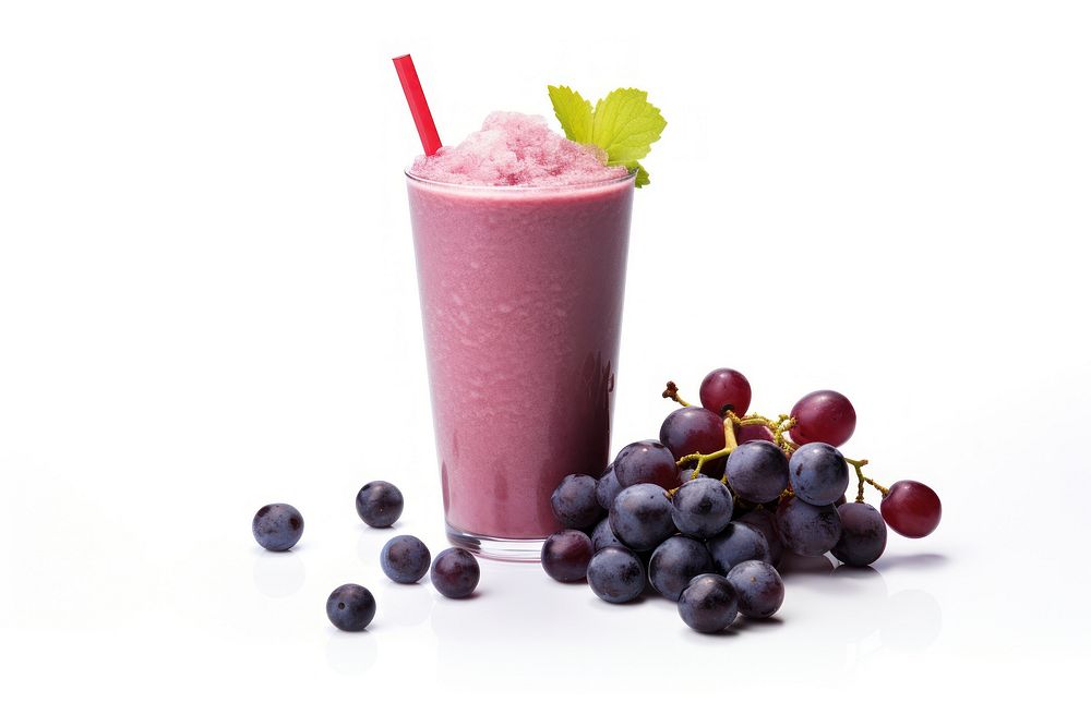 Grape smoothie grapes blueberry milkshake.