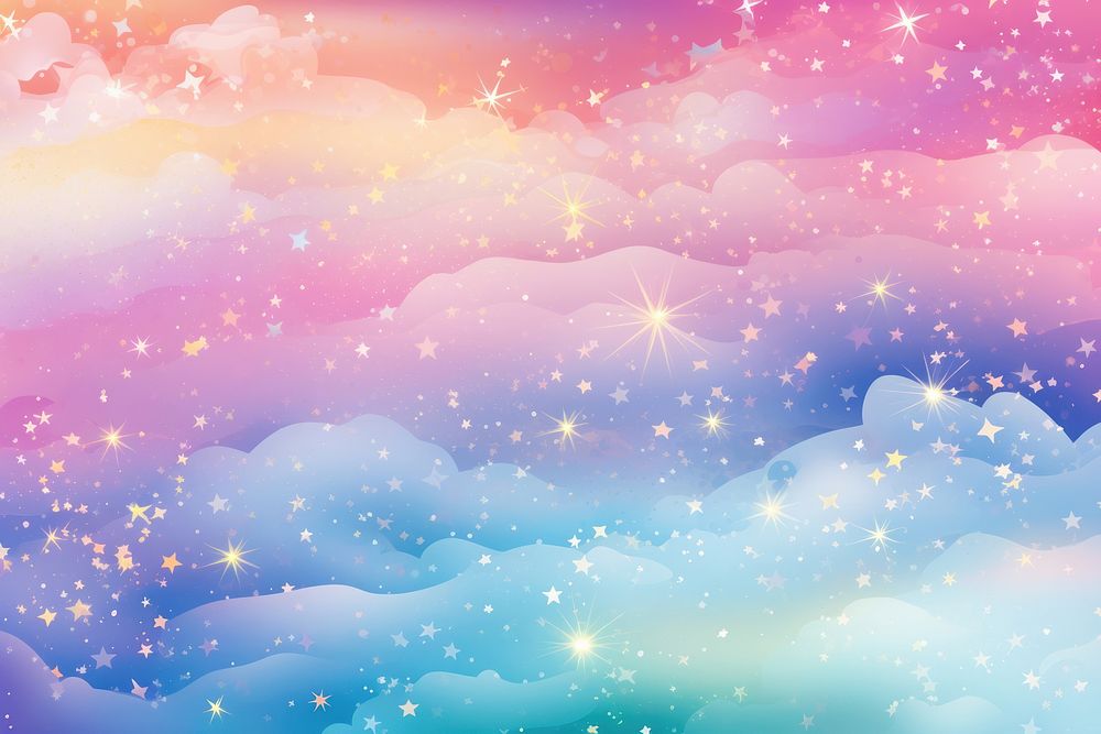 Rainbow pastel background graphics outdoors pattern.