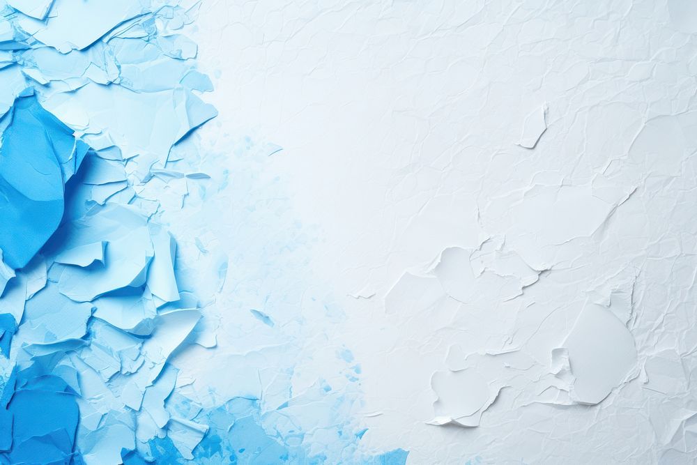 Paper texture white turquoise outdoors.