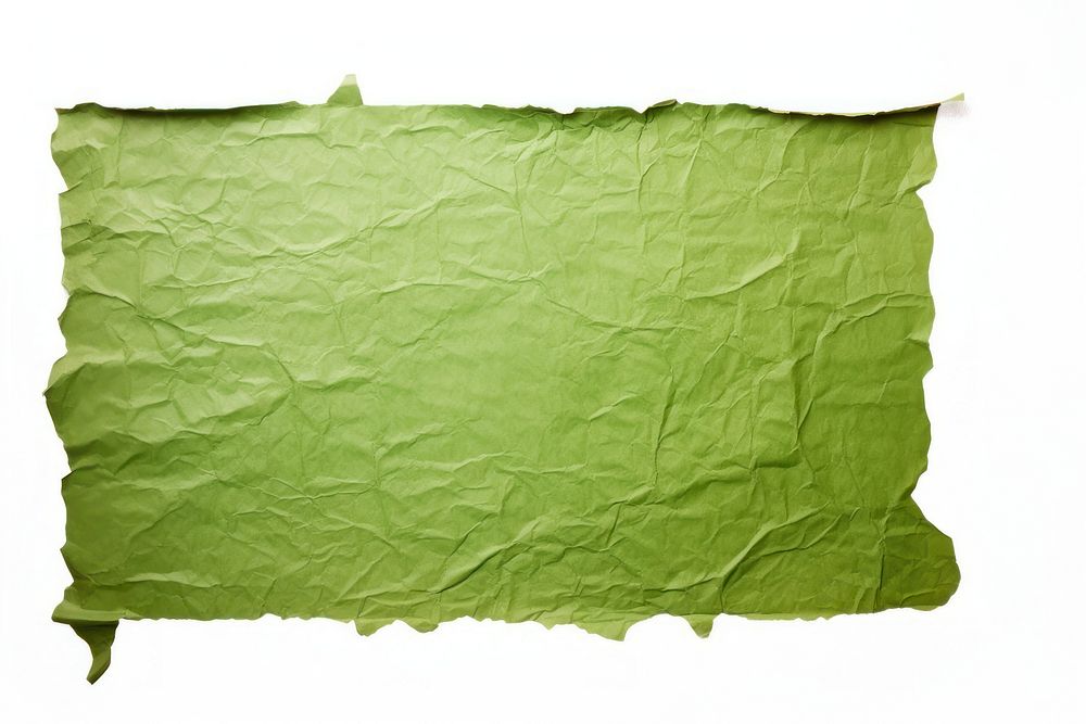 Paper texture green cushion diaper.