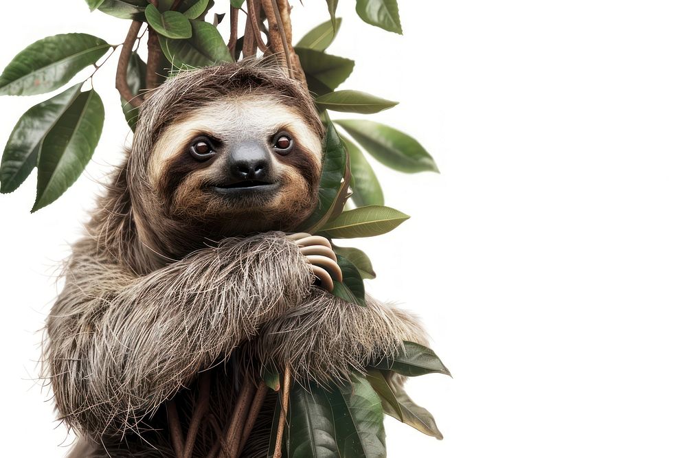 Sloth wildlife person animal.