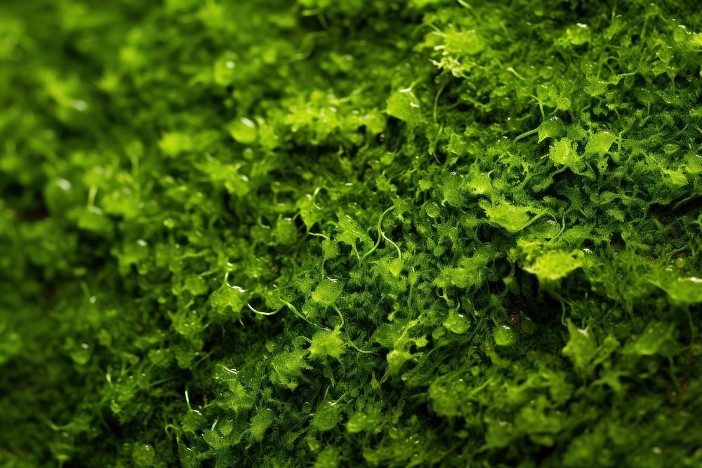 Moss texture vegetation outdoors parsley.