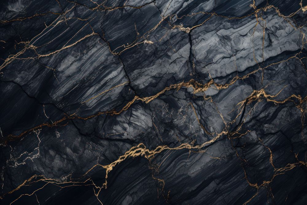 Black marble texture outdoors nature rock.