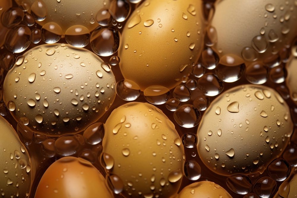 Egg texture medication festival food.