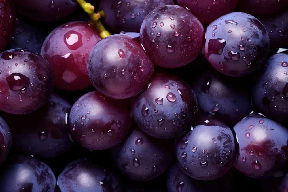Grapes texture produce fruit plant.