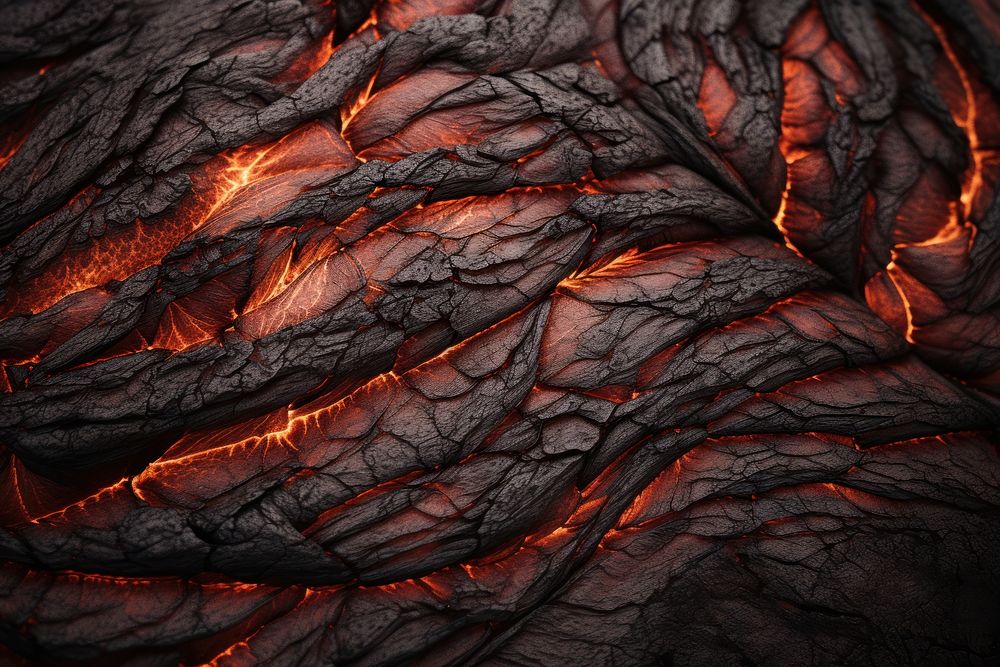 Lava texture mountain outdoors eruption.
