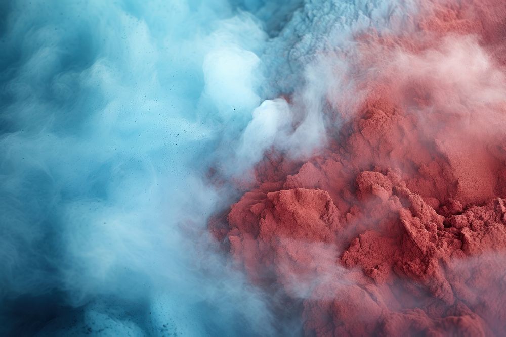Powder texture mountain outdoors eruption.