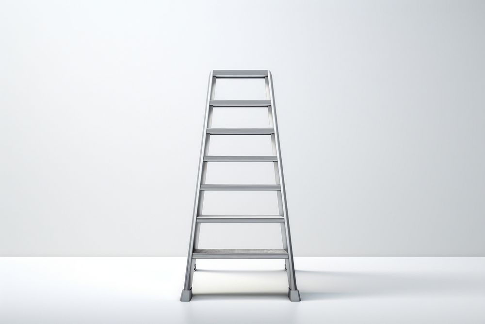 Steel step-ladder architecture furniture staircase.