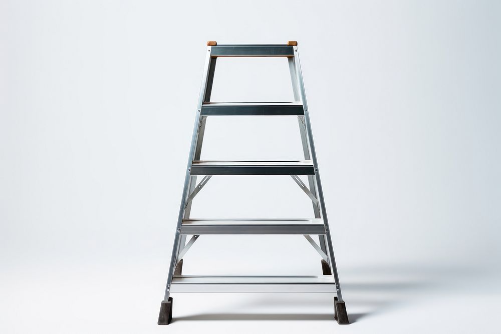 Steel step-ladder furniture.