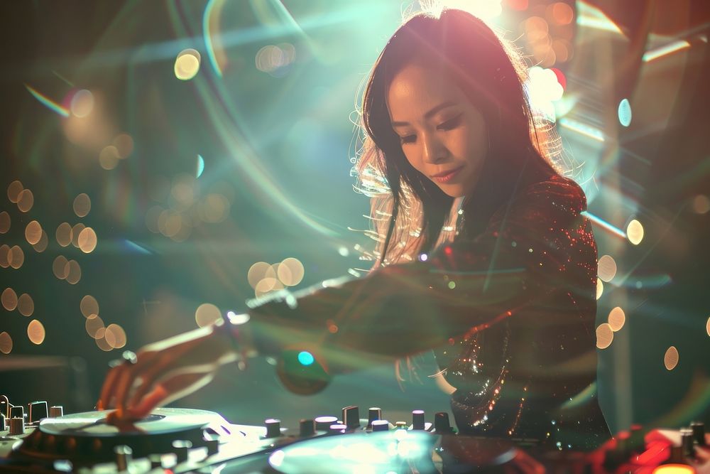 Thai girl Club DJ person female human.