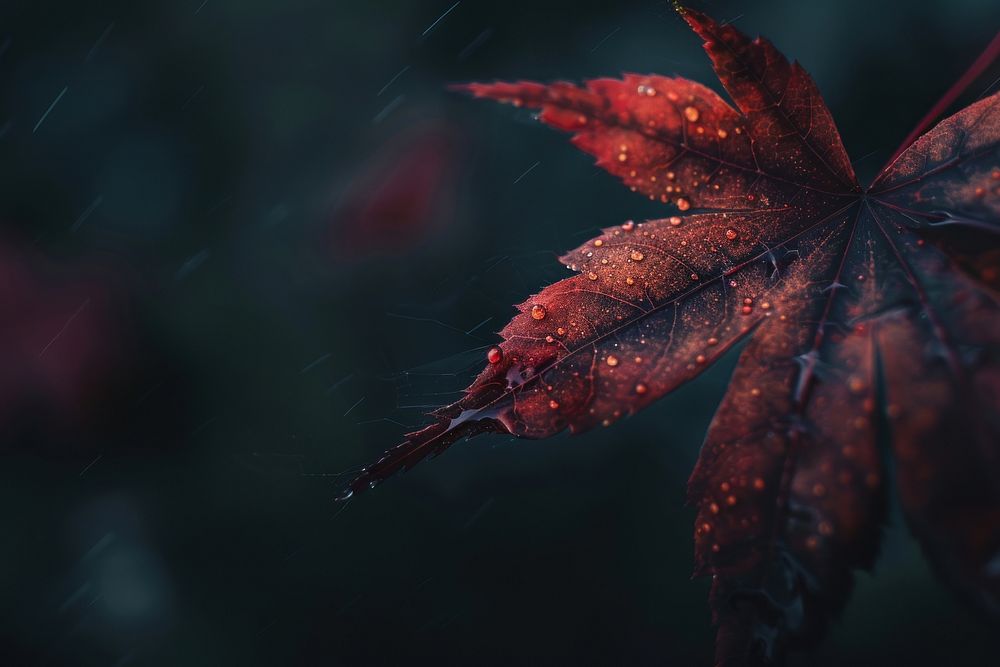 Maple leaf plant rain tree. | Free Photo - rawpixel