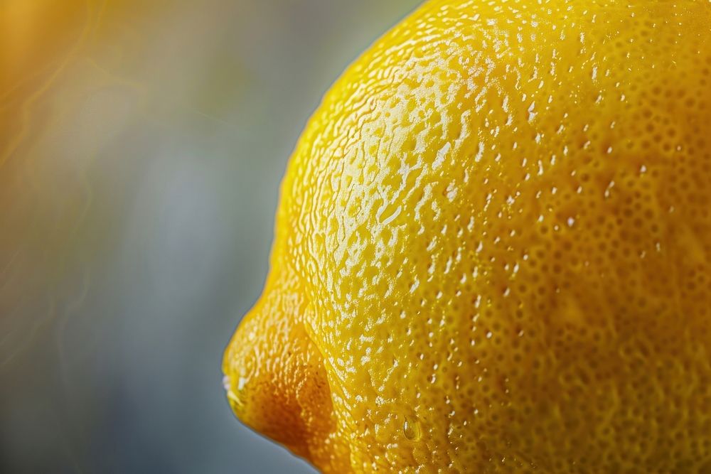 Lemon produce orange fruit.