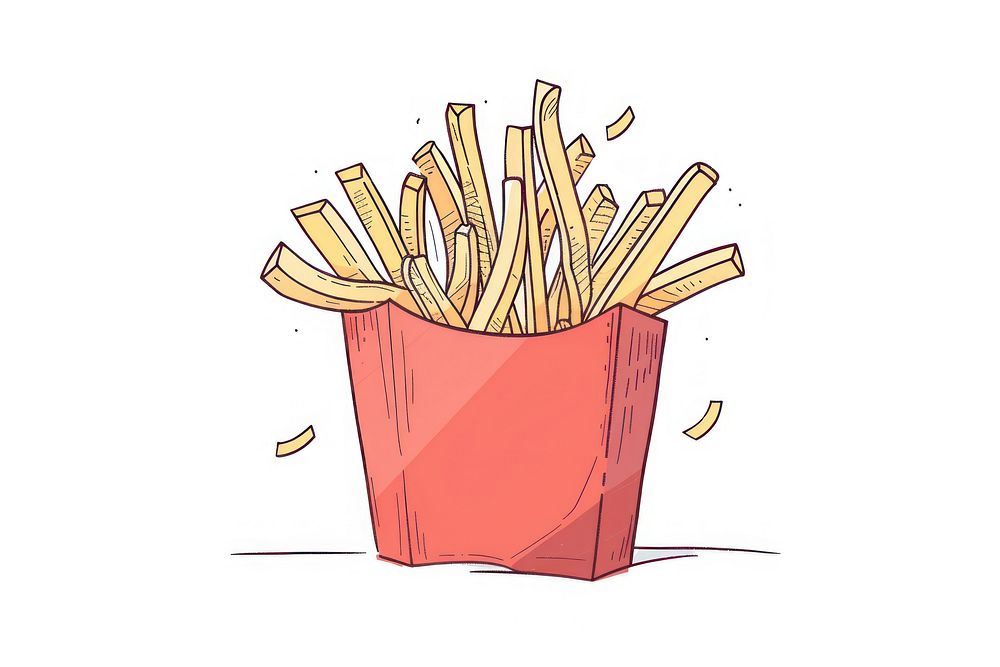 French fries dynamite weaponry food.