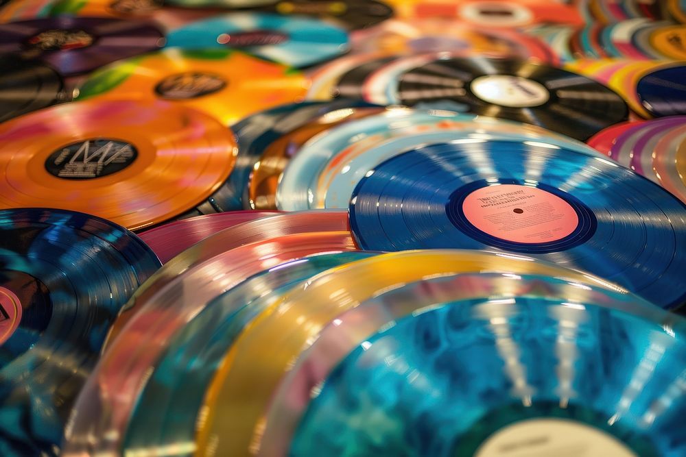 Vinyl market disk.