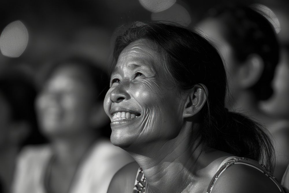 Thai woman happy photo photography.