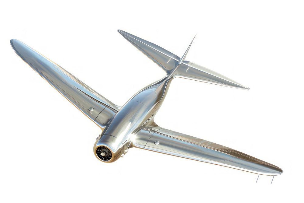 Retro futuristic plane transportation appliance aircraft.