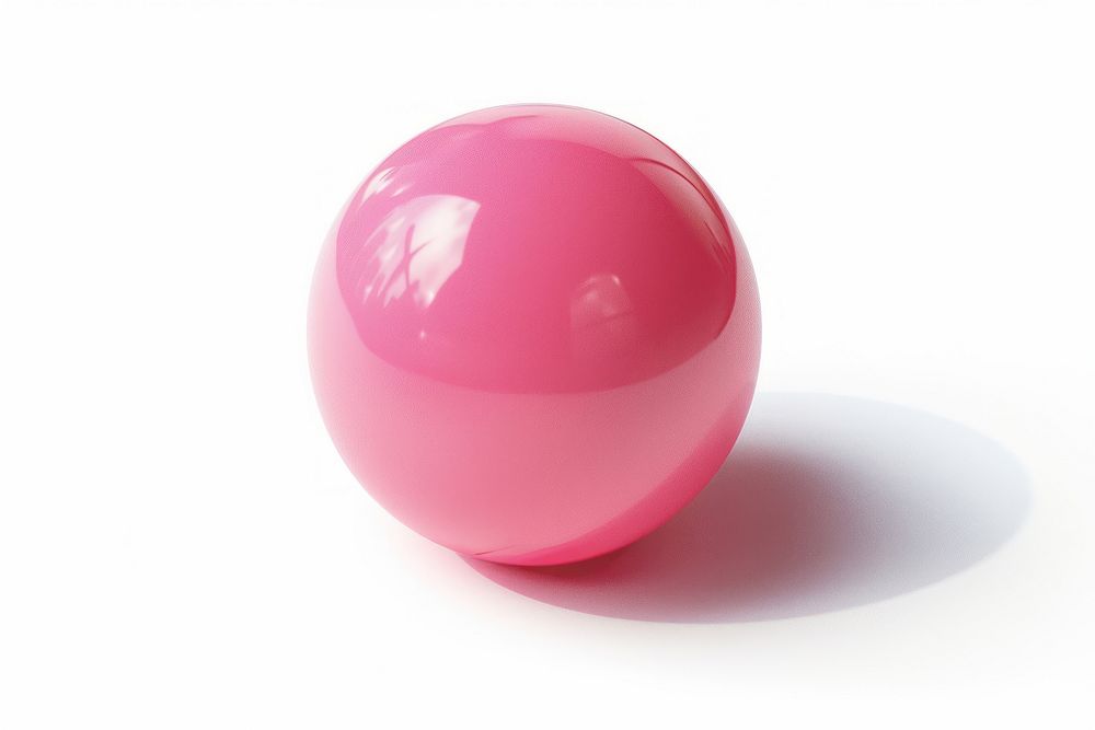 Bubblegum balloon sphere.