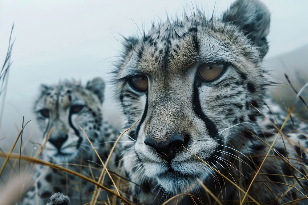 Rare wild animals wildlife cheetah panther.