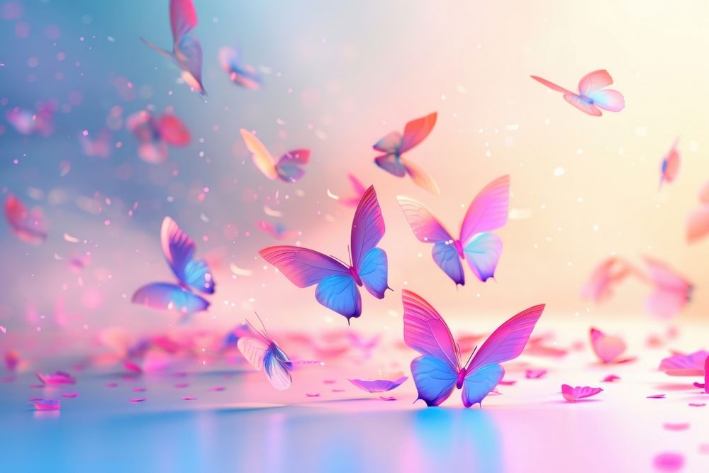 Cute butterfly background outdoors animal nature.