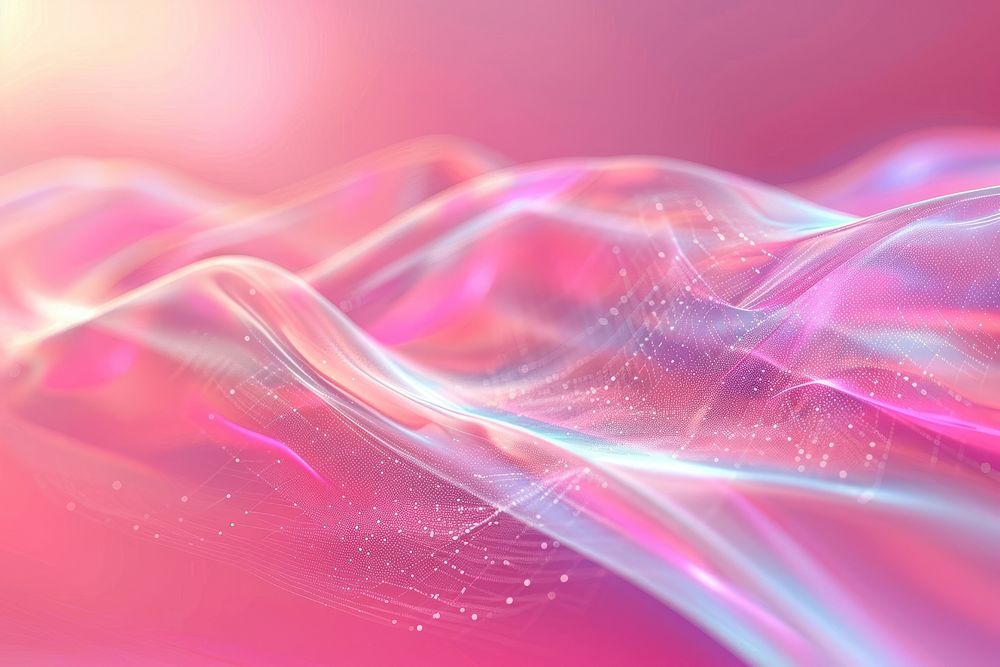 Technology digital background colorful wave.