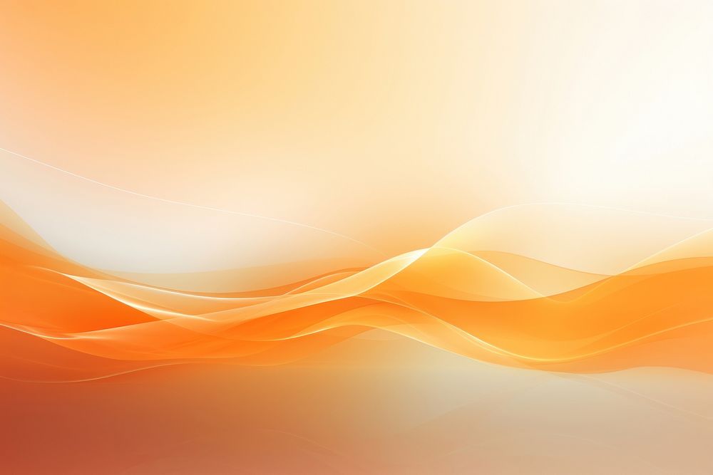 Wave digital background technology orange.